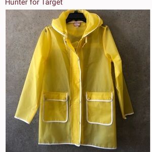 nwot hunter for target rain coat women’s size med